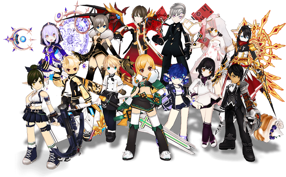 mmorpg like elsword